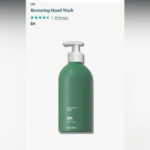 Uni Restoring Hand Wash Roman Chamomile NIB